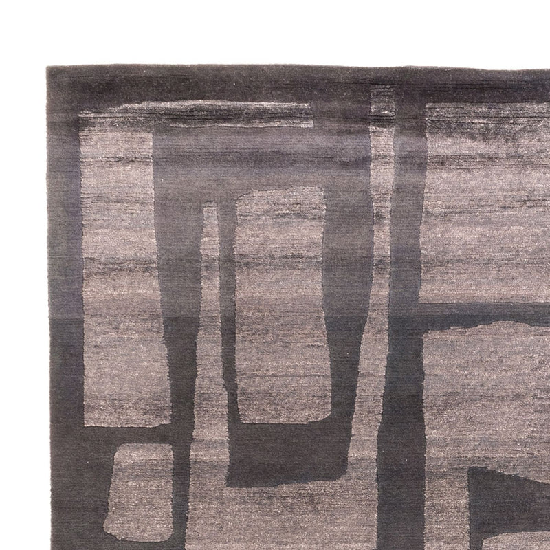Designer Teppich 179x241cm - anthrazit