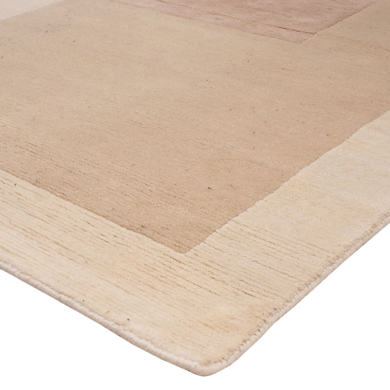 Designer Teppich 169x244cm - silber