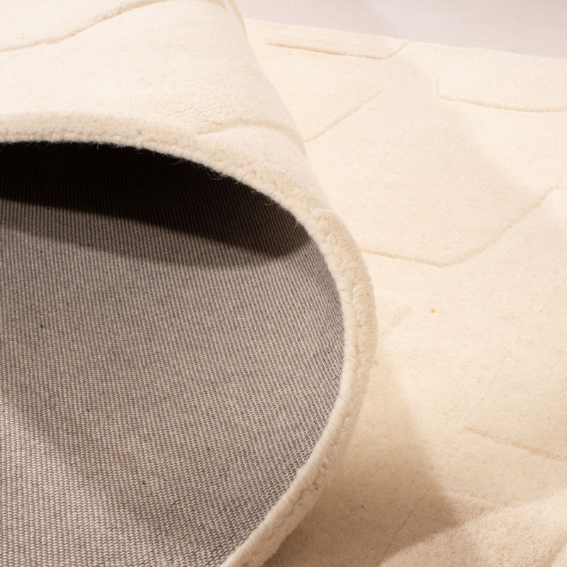 Designer Teppich 140x200cm - beige