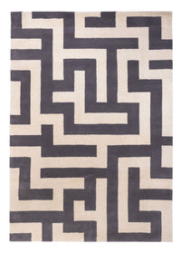 Designer Teppich 140x200cm - grau – product image