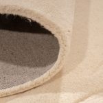 Wollteppich 140x200cm - beige