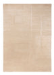 Wollteppich 140x200cm - beige
