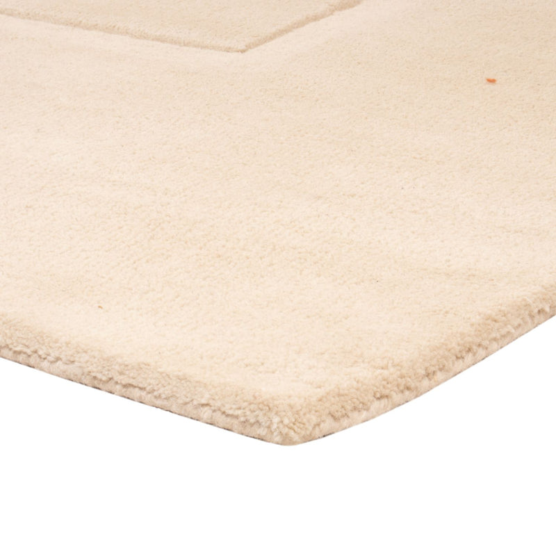 Wollteppich 140x200cm - beige