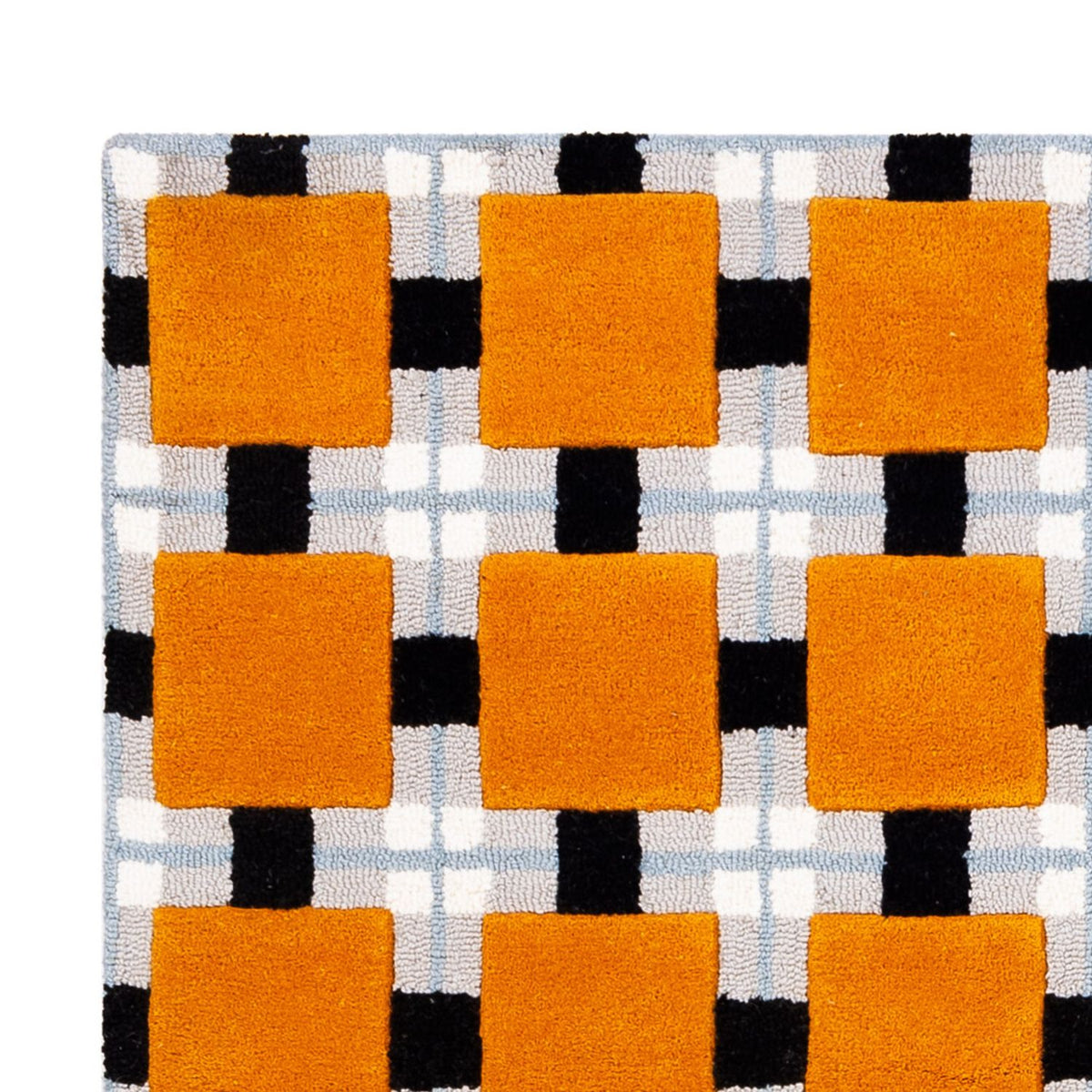 Designer Teppich 140x200cm - gold