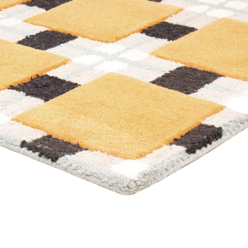 Designer Teppich 140x200cm - gold