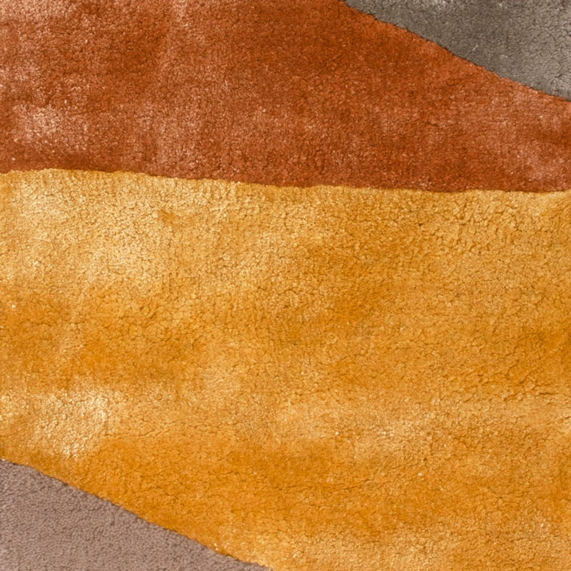 Designer Teppich - 60 x 90 cm - mehrfarbig