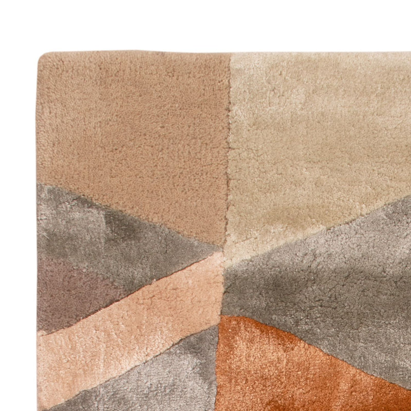 Designer Teppich - 60 x 90 cm - mehrfarbig