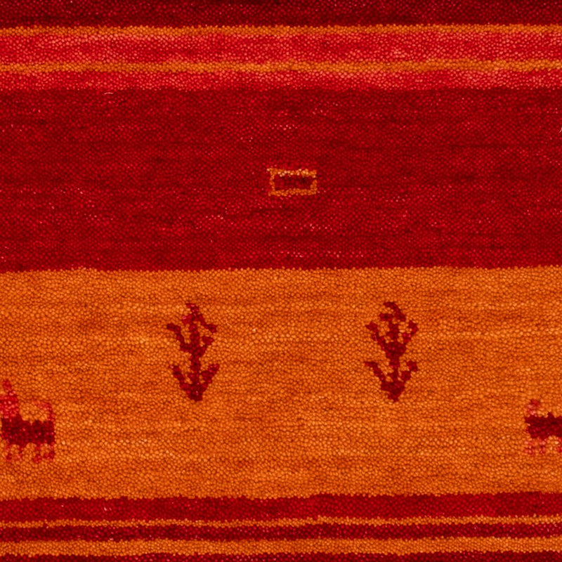 Gabbeh Teppich - Softy - 60 x 90 cm - rot