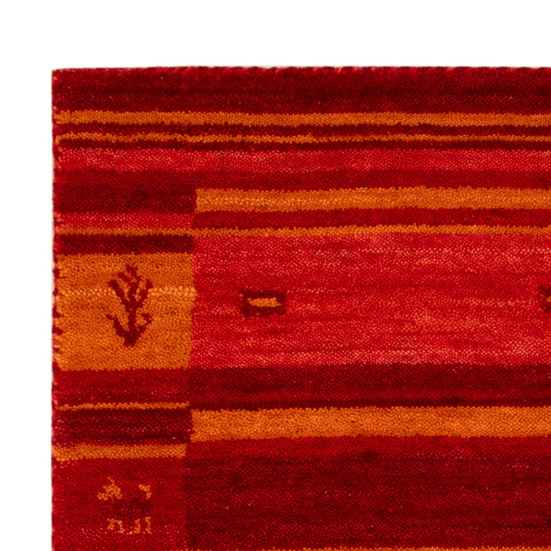Gabbeh Teppich - Softy - 60 x 90 cm - rot