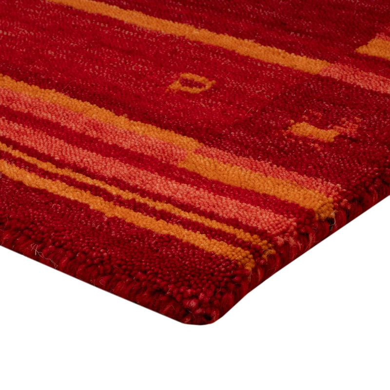 Gabbeh Teppich - Softy - 60 x 90 cm - rot