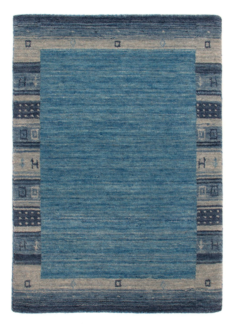 Gabbeh Teppich - Softy - 60 x 90 cm - blau
