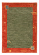 Gabbeh Teppich - Softy - 60 x 90 cm - grün