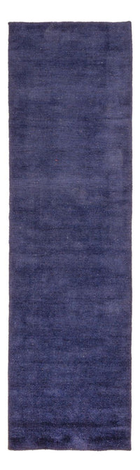 Gabbeh Teppich Softy 80x300cm - Wollteppich - blau – product image