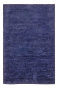 Gabbeh Teppich Softy 90x150cm - Wollteppich - blau – product image