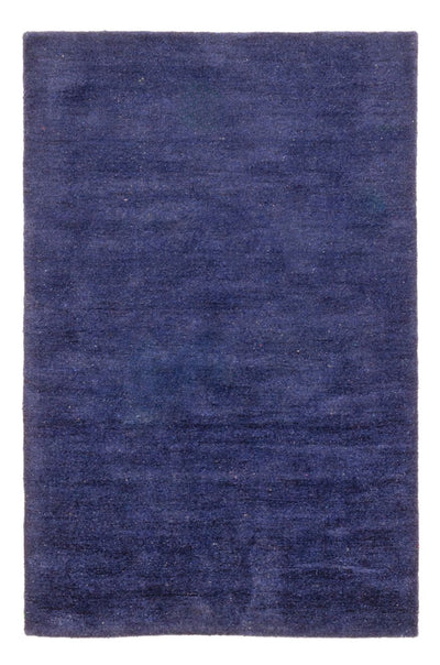 Gabbeh Teppich Softy 90x150cm - Wollteppich - blau