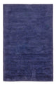 Gabbeh Teppich Softy 90x150cm - Wollteppich - blau