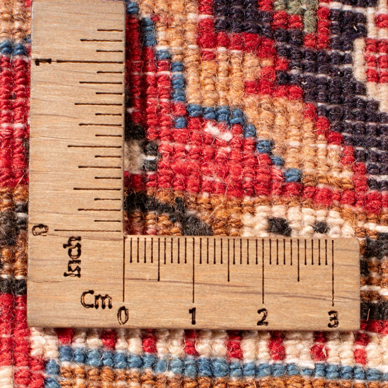 Malayer Teppich 62x92cm - Perserteppich - dunkelblau