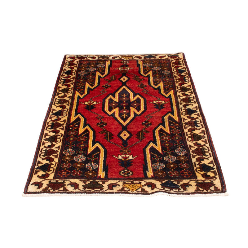 Hamadan Teppich 83x137cm - Perserteppich - rot