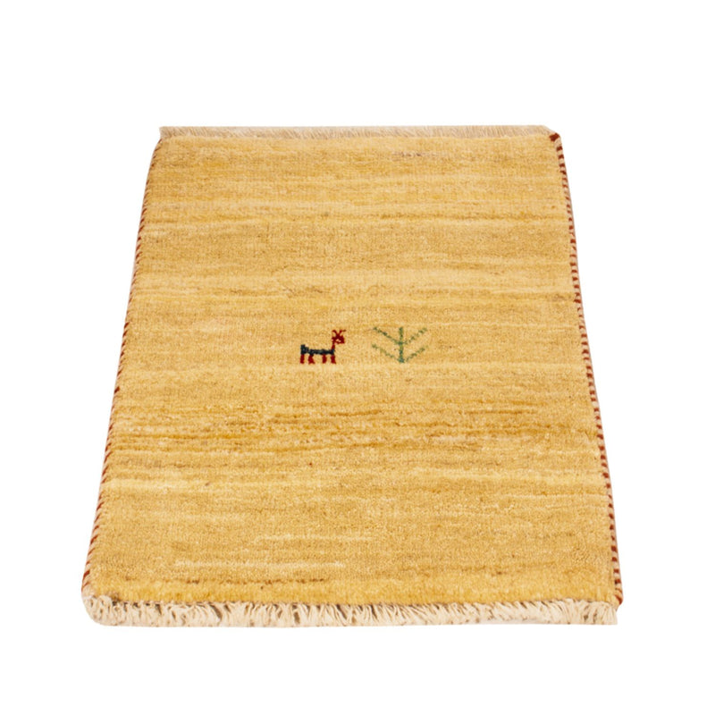 Loribaft Teppich Perser 40x60cm - Orientteppich - creme