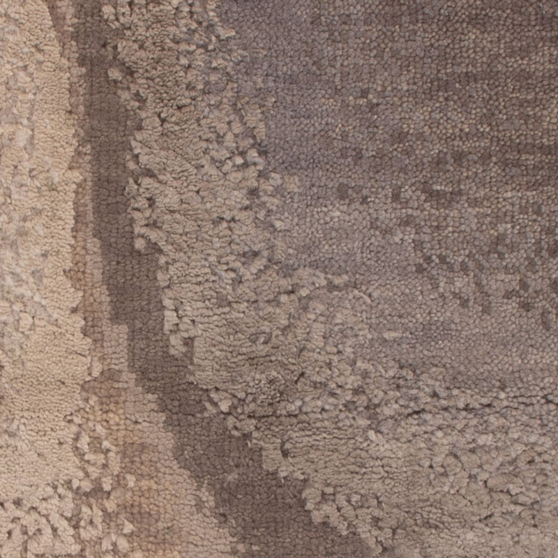 Designer Teppich 60x60cm - beige