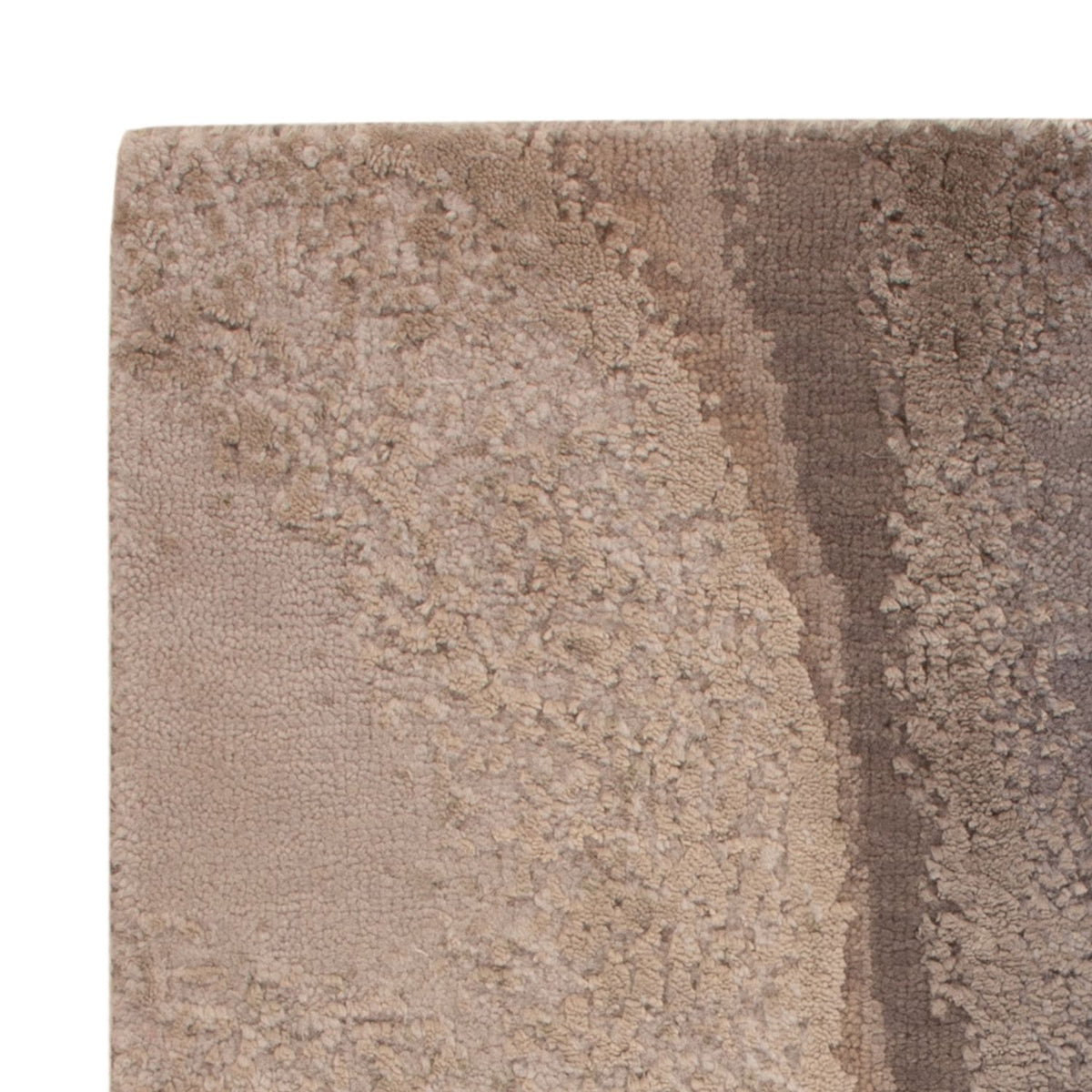 Designer Teppich 60x60cm - beige