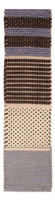 Wollteppich 33x124cm - mehrfarbig