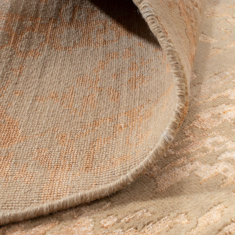 Designer Teppich 247x249cm - beige