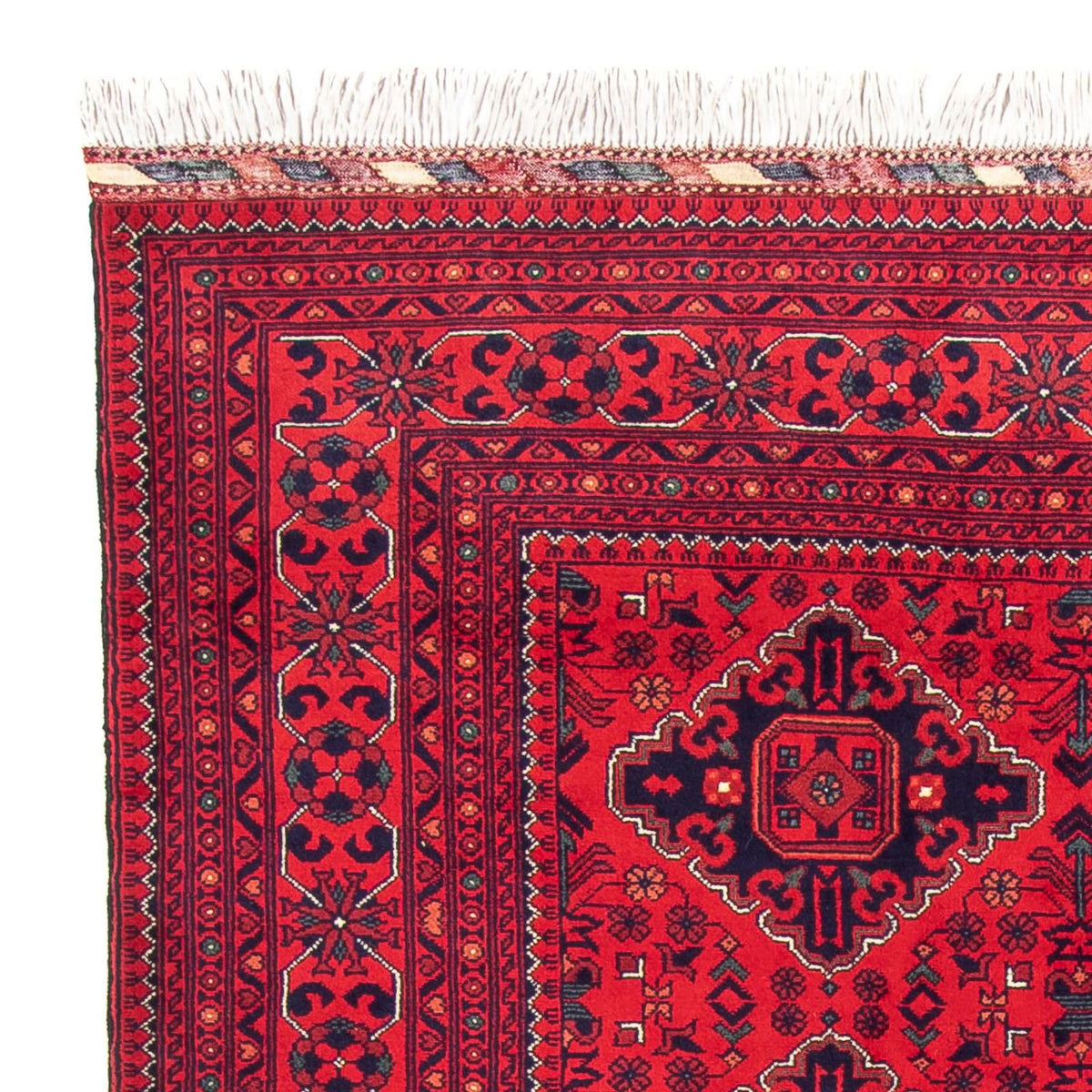 Afghan Teppich - 198 x 298 cm - rot