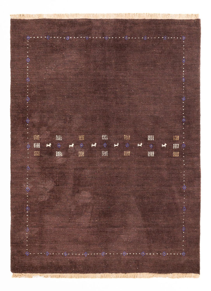 Gabbeh Teppich - Loribaft Perser - 200 x 300 cm - choco