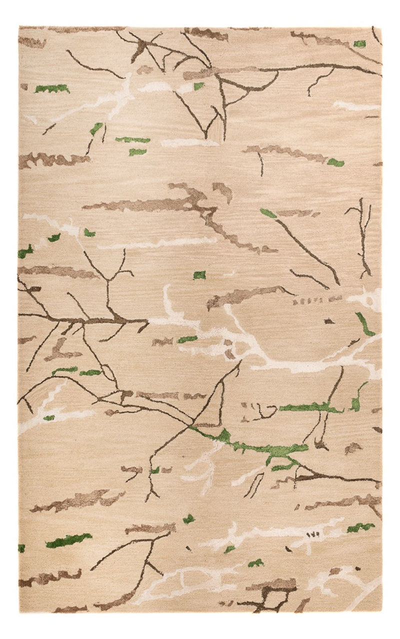 Designer Teppich 152x242cm - beige