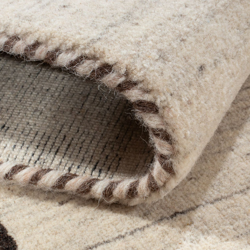 Gabbeh Teppich Indus 137x192cm - Wollteppich - mehrfarbig