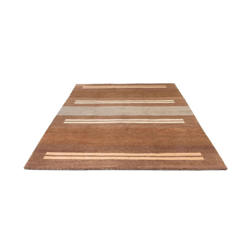 Gabbeh Teppich Indus 196x295cm - Wollteppich - mehrfarbig