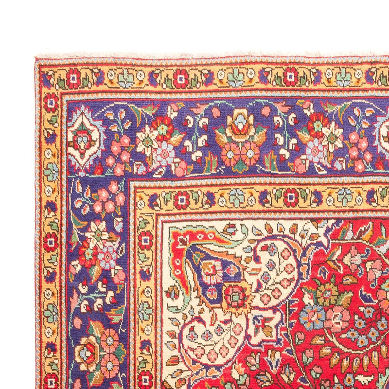 Täbriz Teppich 203x314cm - Perserteppich - rot