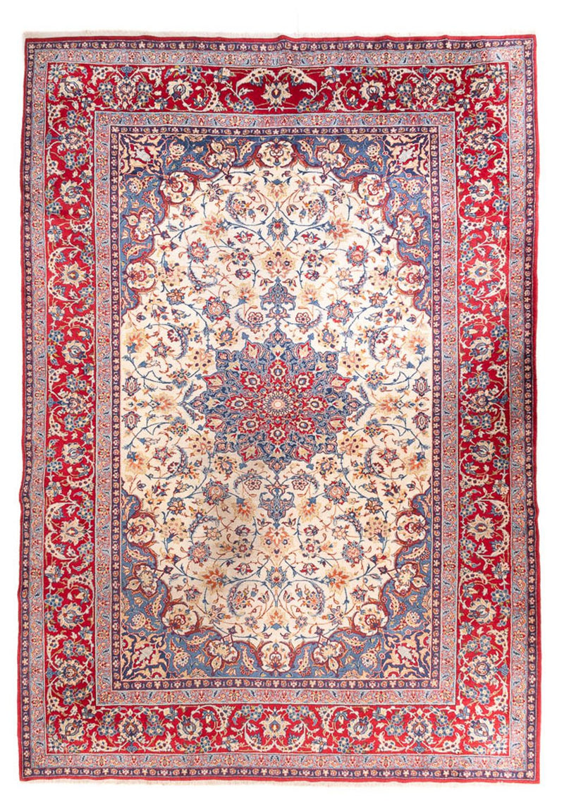 Najafabad Teppich 303x421cm - Perserteppich - hellrot