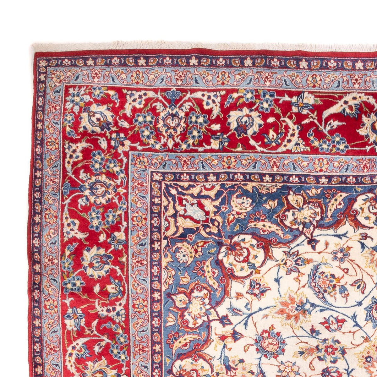 Najafabad Teppich 303x421cm - Perserteppich - hellrot