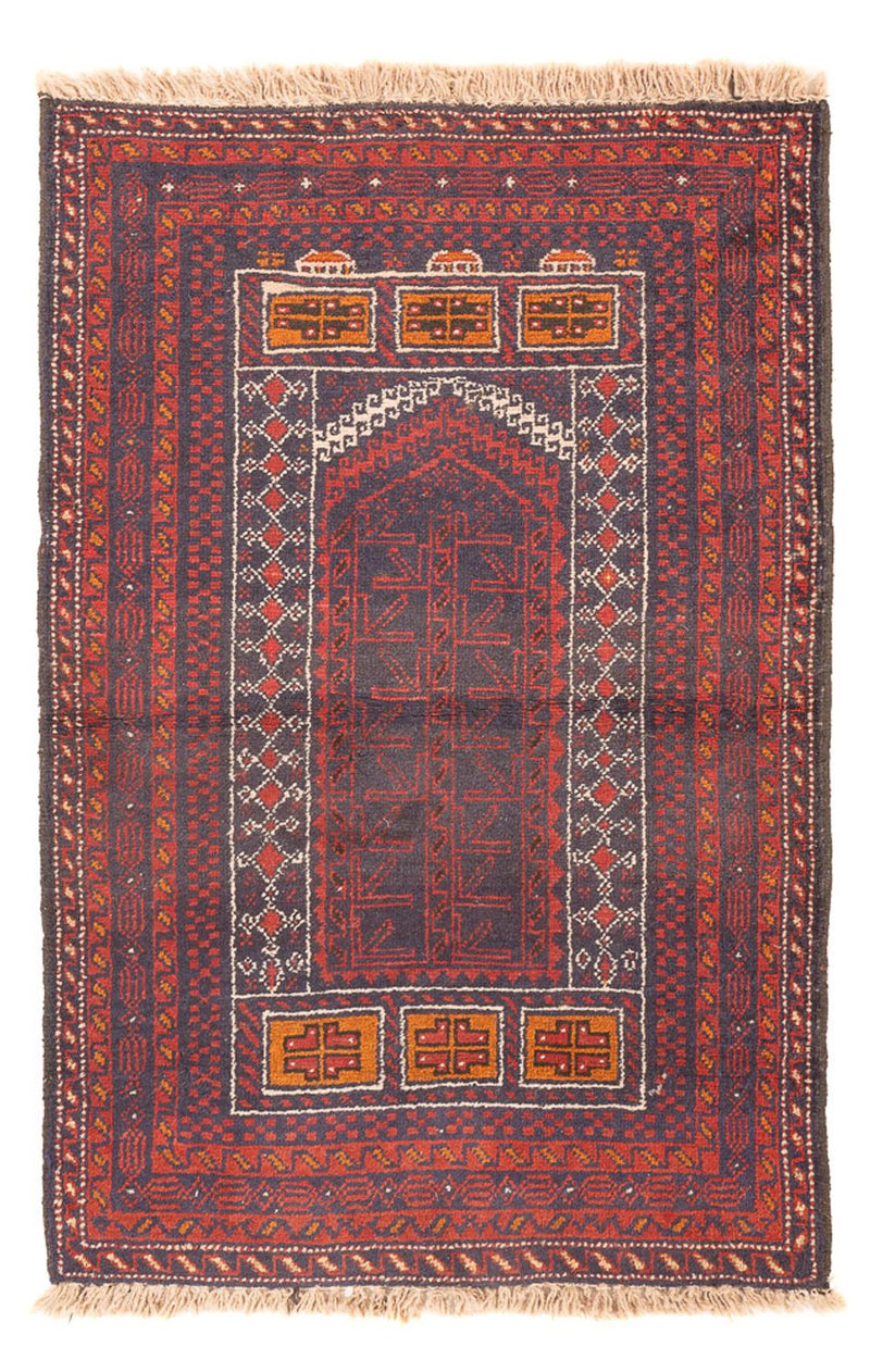 Belutsch Teppich 84x139cm - Orientteppich - mehrfarbig