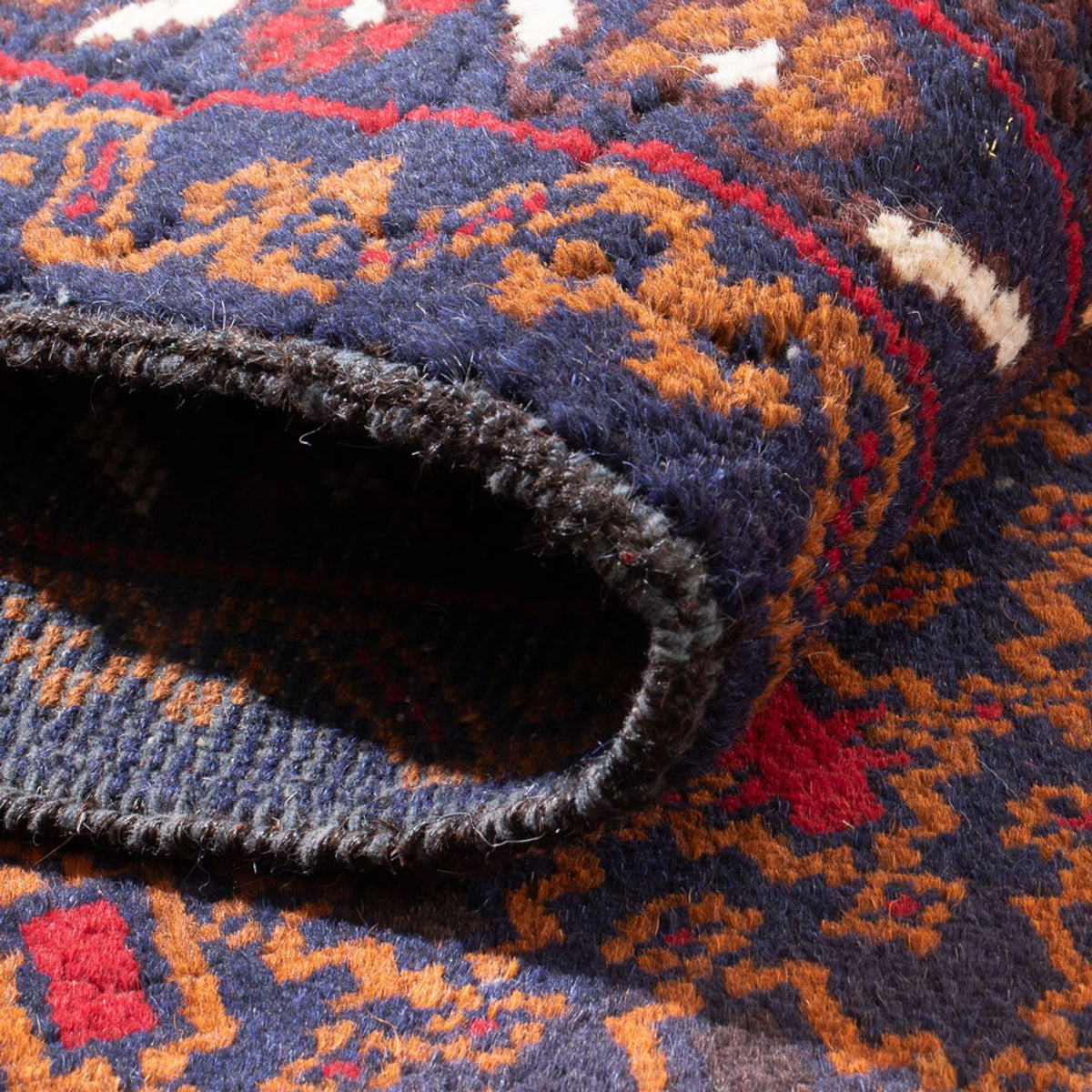 Belutsch Teppich 71x131cm - Orientteppich - mehrfarbig