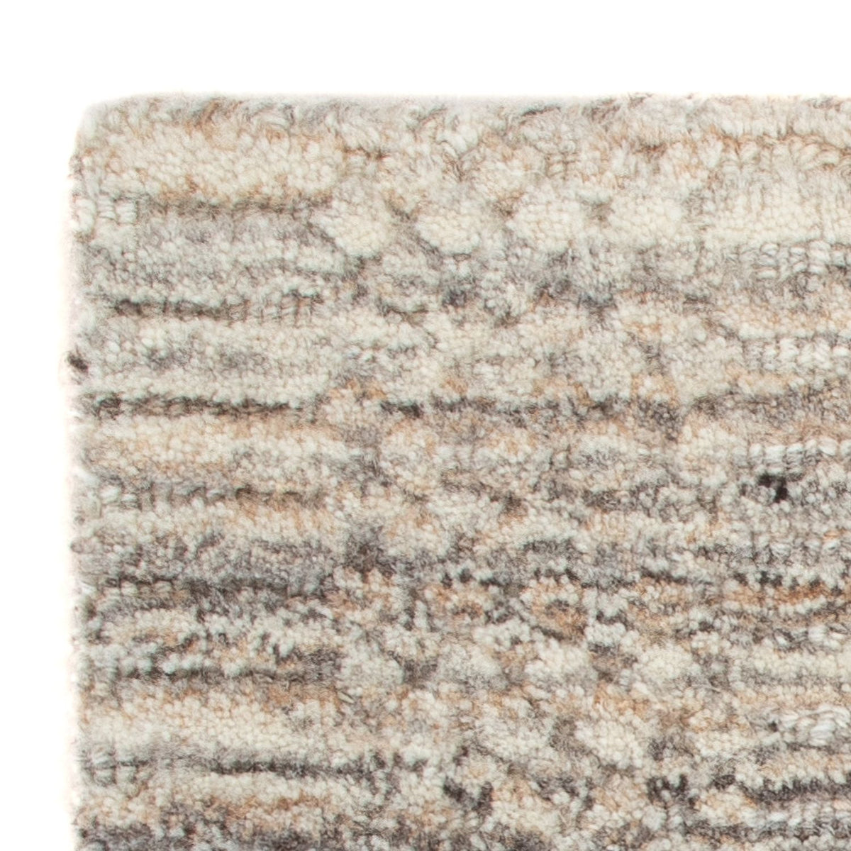 Wollteppich 30x31cm - mehrfarbig