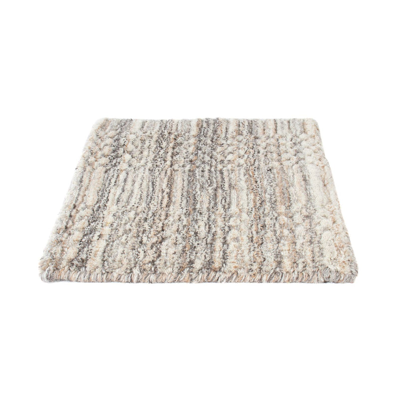 Wollteppich 30x31cm - mehrfarbig
