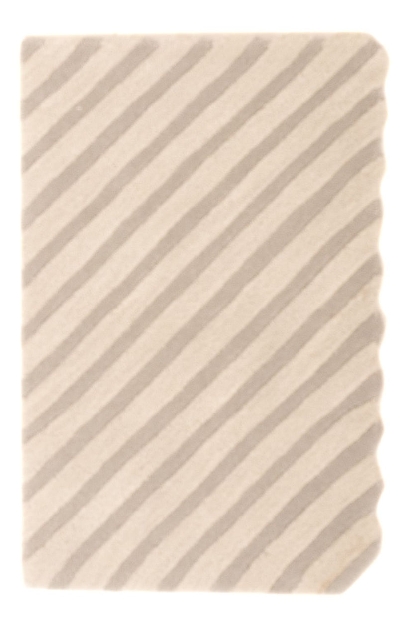 Wollteppich 61x91cm - beige