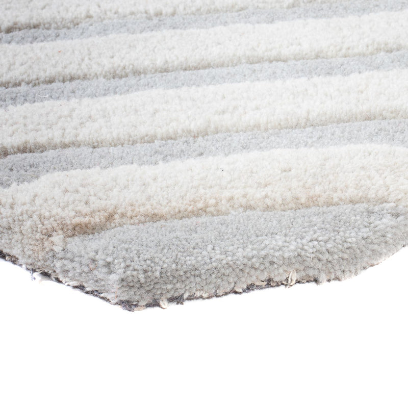 Wollteppich 61x91cm - beige