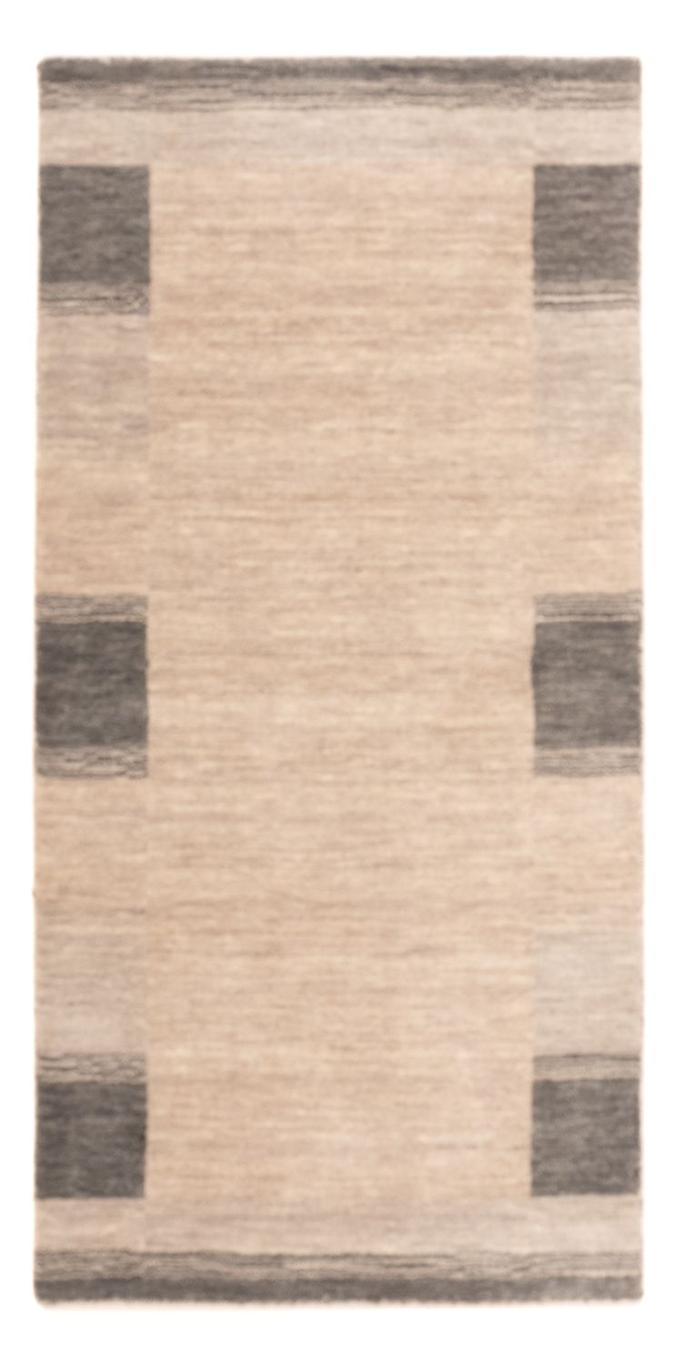 Gabbeh Teppich Indus 70x140cm - Wollteppich - mehrfarbig