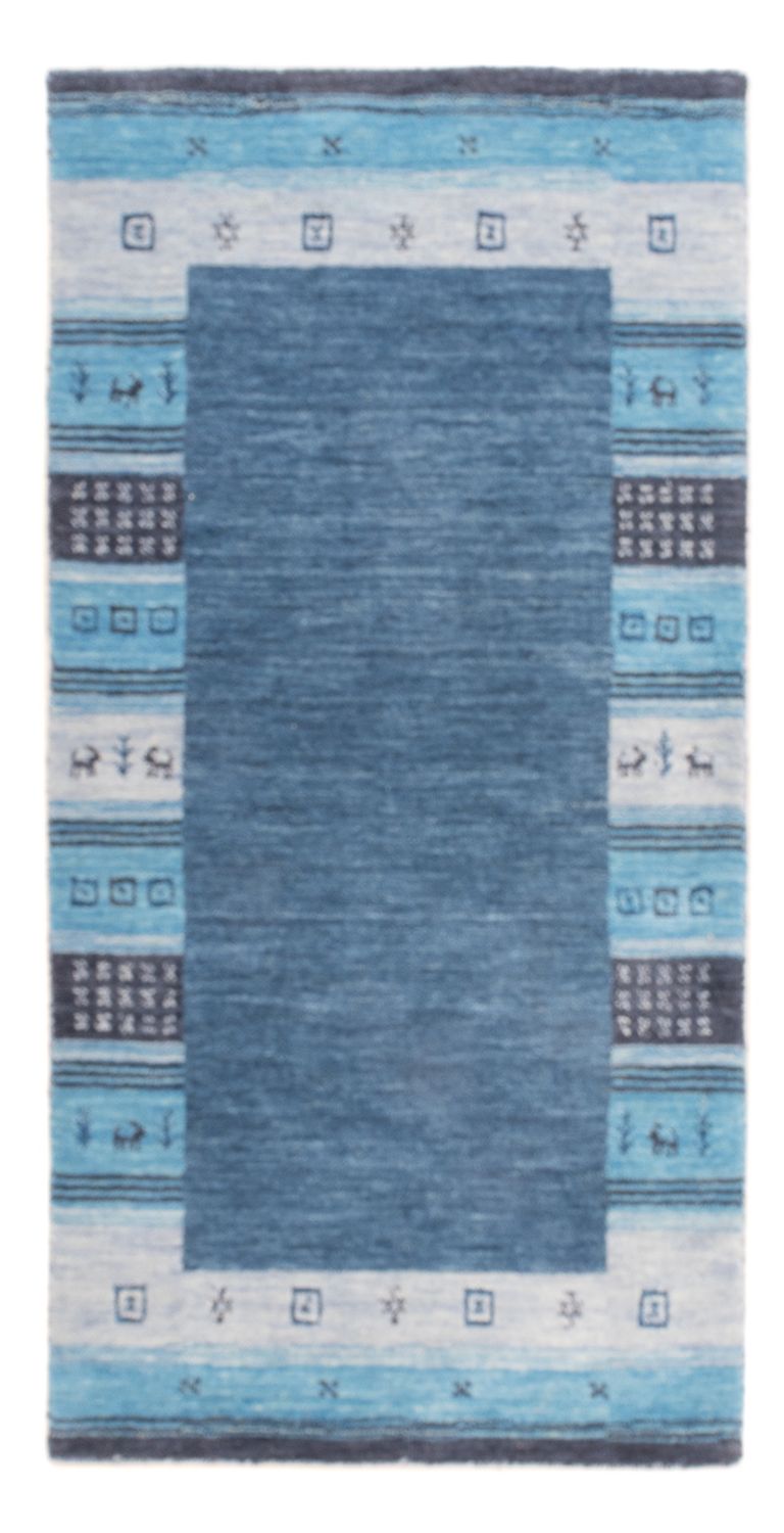 Gabbeh Teppich Indus 70x140cm - Wollteppich