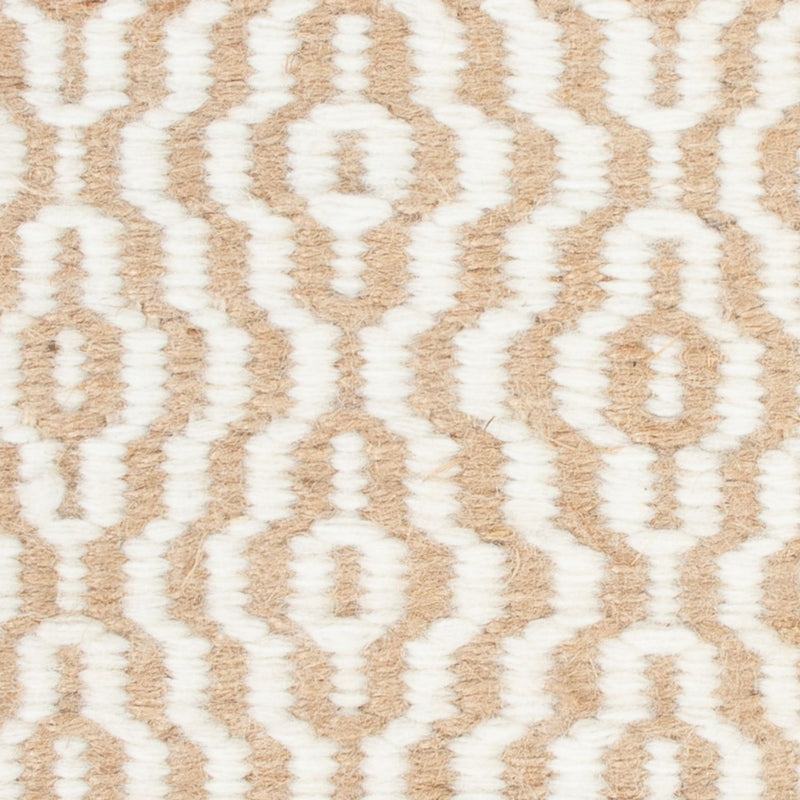 Wollteppich 32x35cm - beige