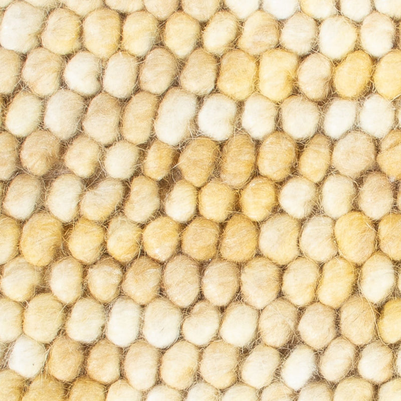 Wollteppich 32x32cm - hellbeige