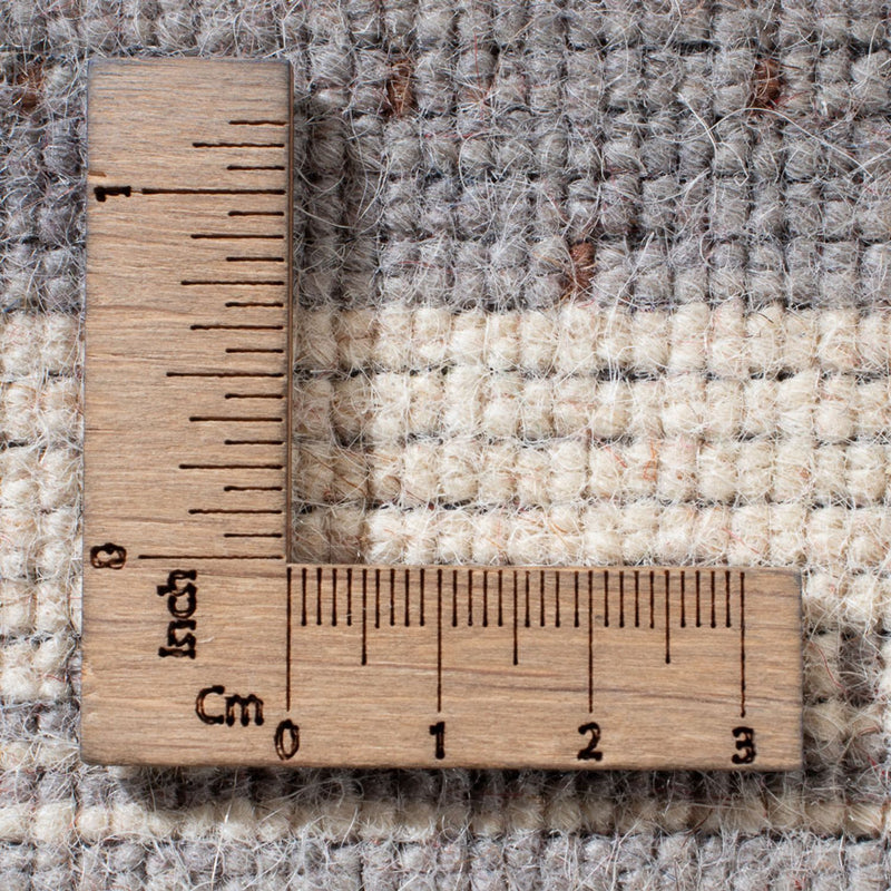 Loribaft Loom Teppich 60x90cm - Wollteppich - dunkelbeige