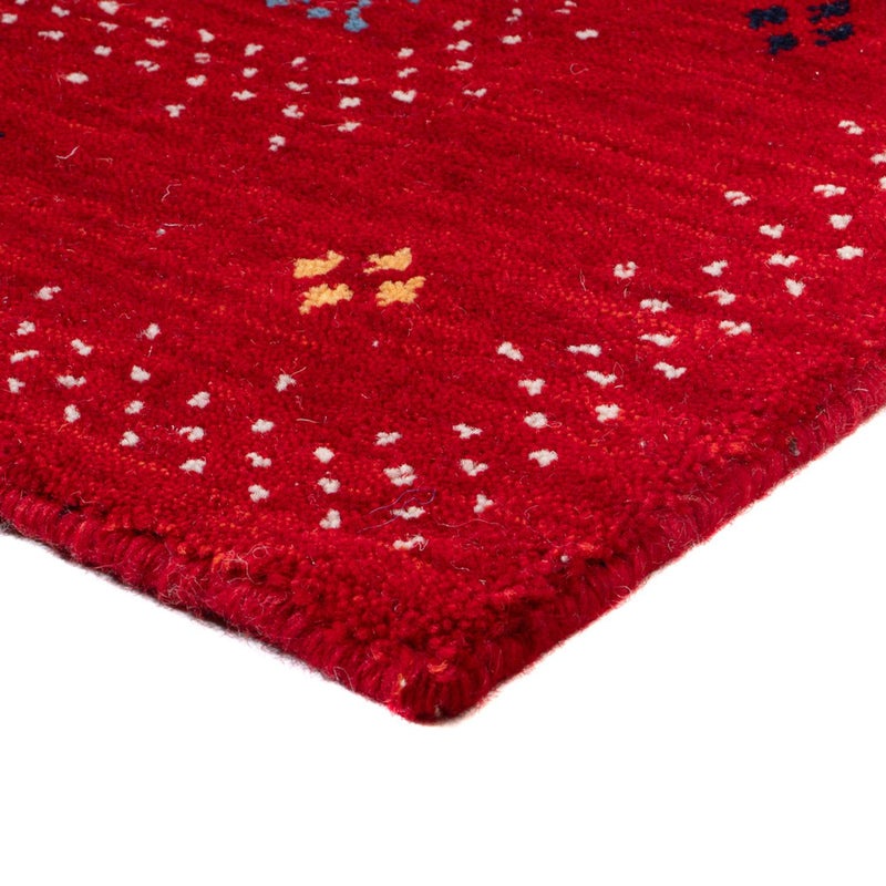 Gabbeh Teppich - Loribaft Softy - 60 x 90 cm - rot
