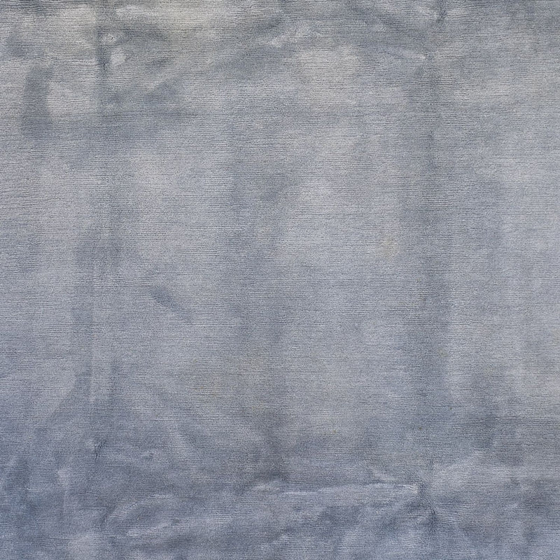 Nepal Teppich 240x350cm - Wollteppich - hellblau
