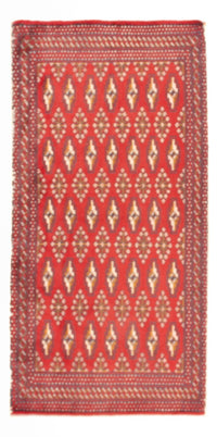 Turkaman Teppich 62x130cm - Orientteppich - rot – product image