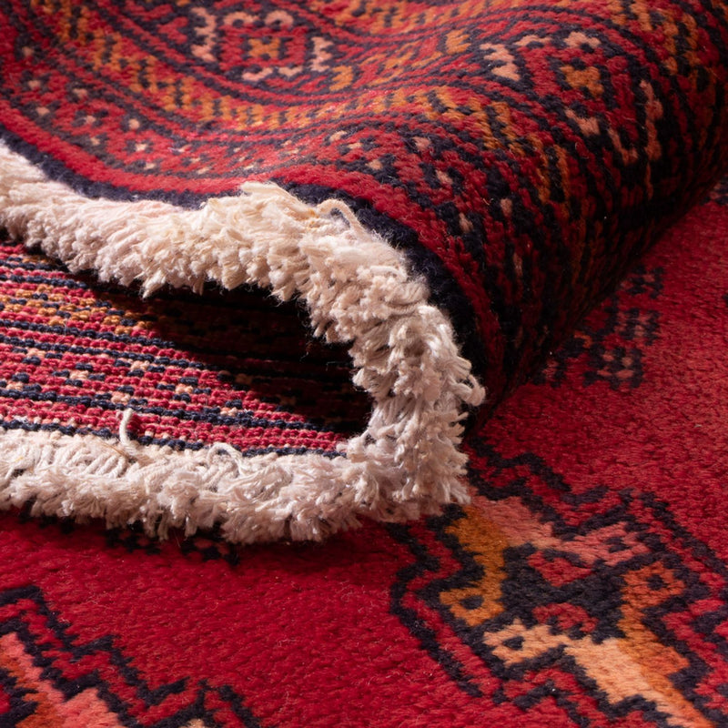 Turkaman Teppich 60x130cm - Orientteppich - rot